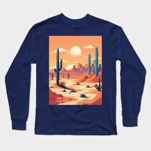 Desert Landscape Long Sleeve T-Shirt